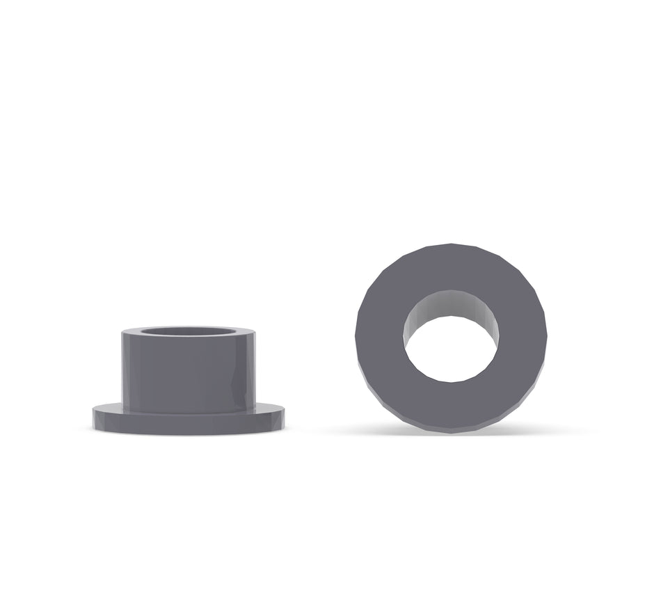 Polyvinyl Chloride (PVC) Custom Manufactured Flanged Bushings