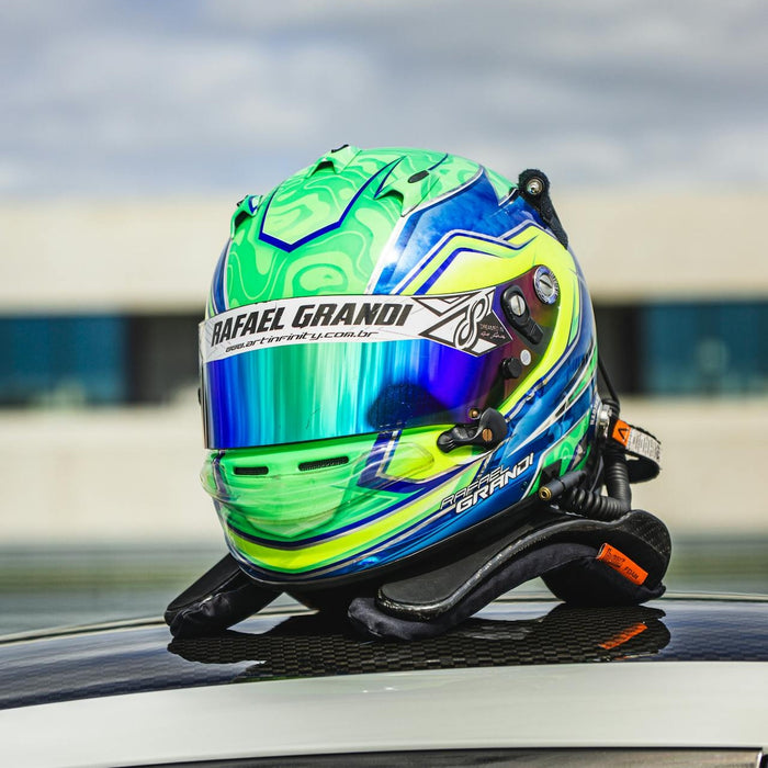 The advancement of racing helmets through the use of polymers