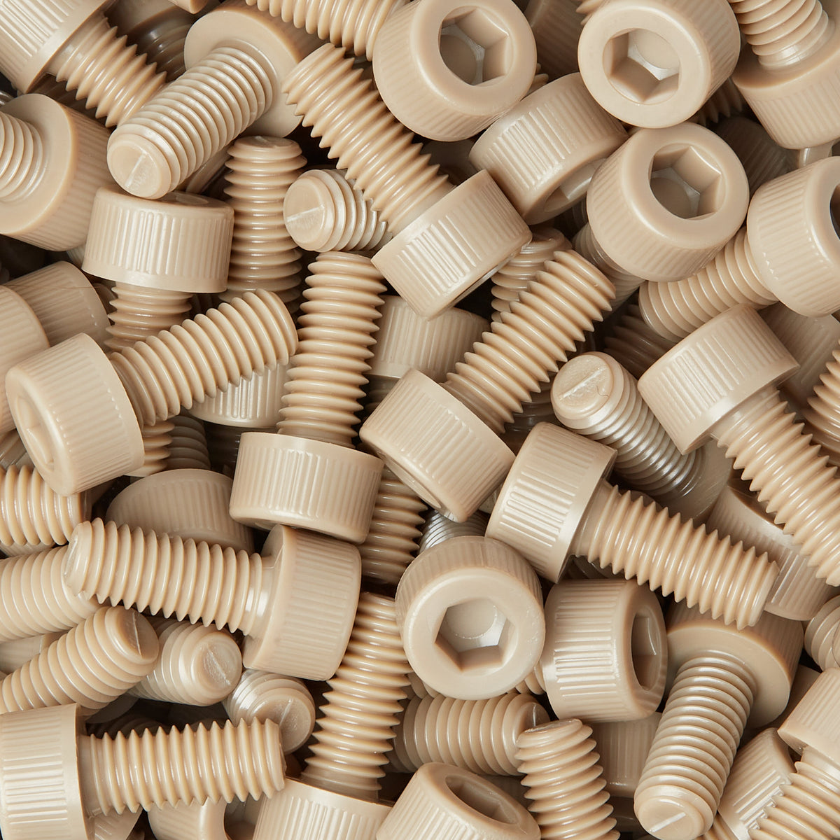 PEEK Socket Cap Head Screws - High Performance Polymer-Plastic Fastener Components