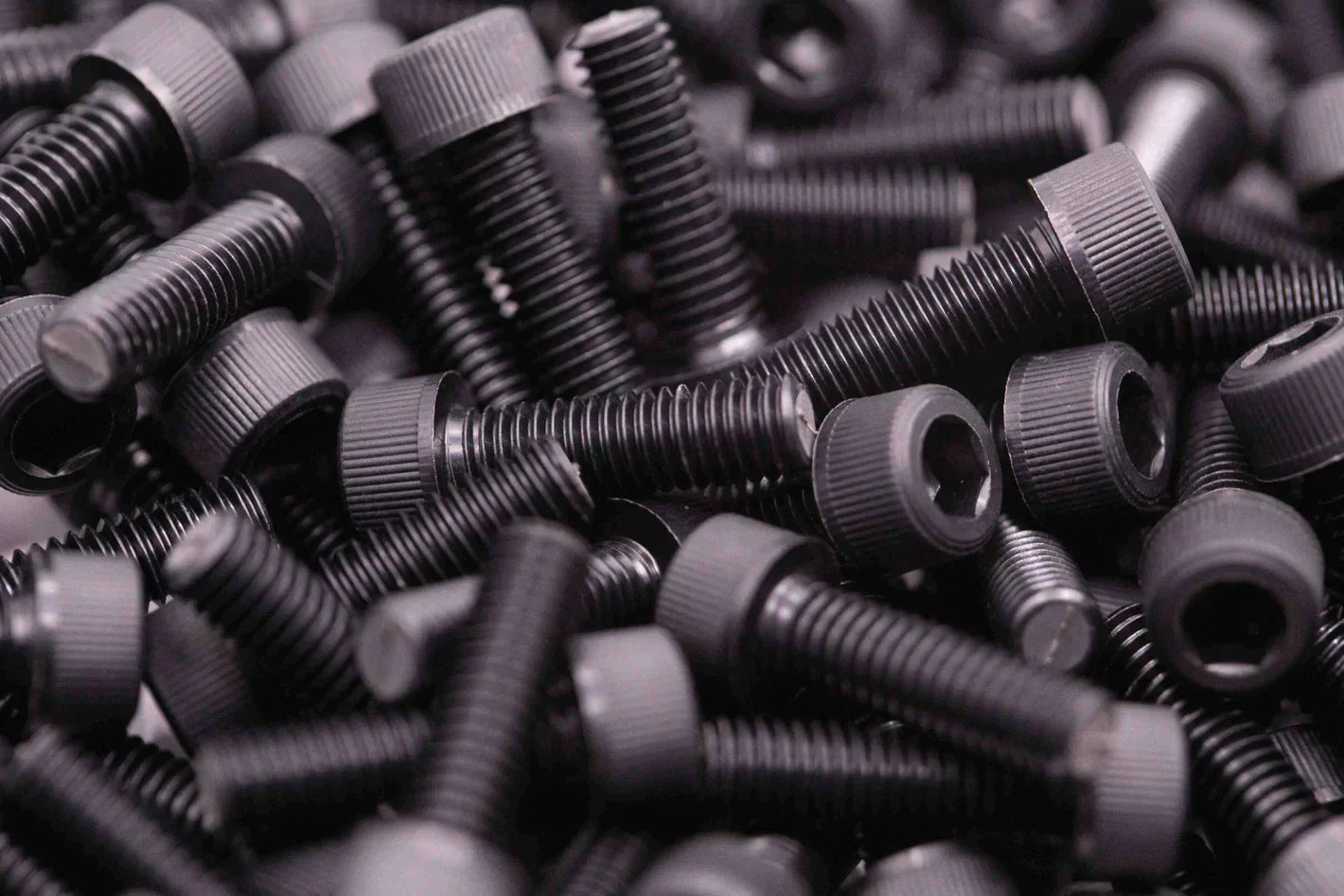 Plastic-Polymer M1.2 Screws, Bolts, Nuts, Washers