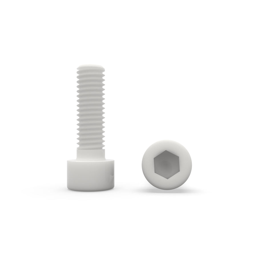 Tornillos de cabeza cilíndrica de cerámica (alúmina)