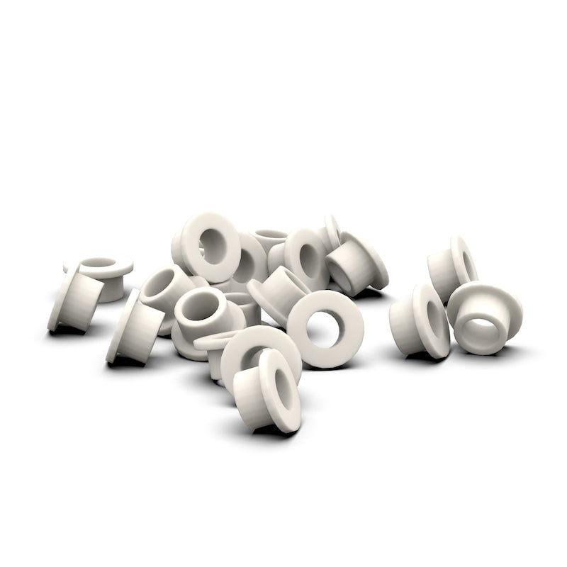 Bujes con brida AL203 de cerámica fabricados a medida