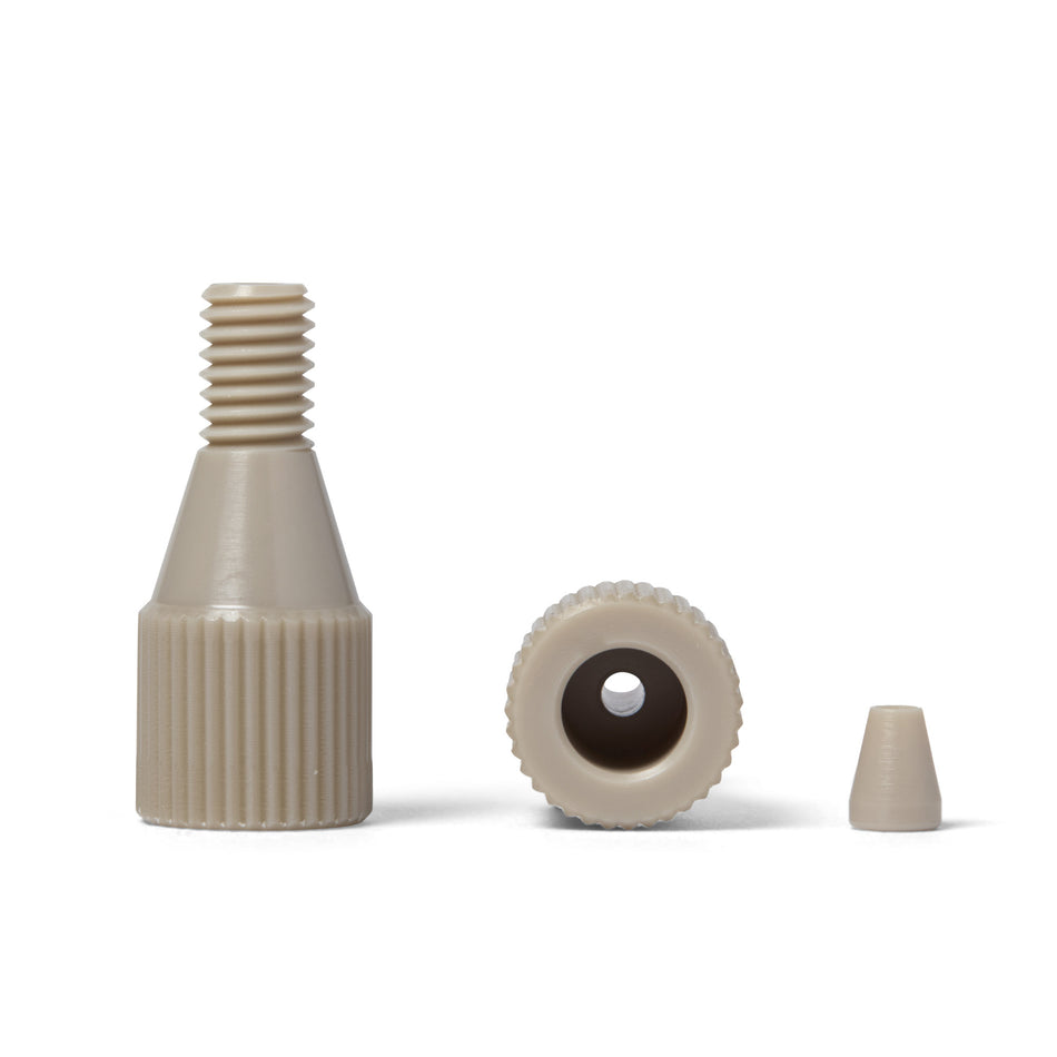 HPLC PEEK Hand Tight Split Joint para capilar 1/16