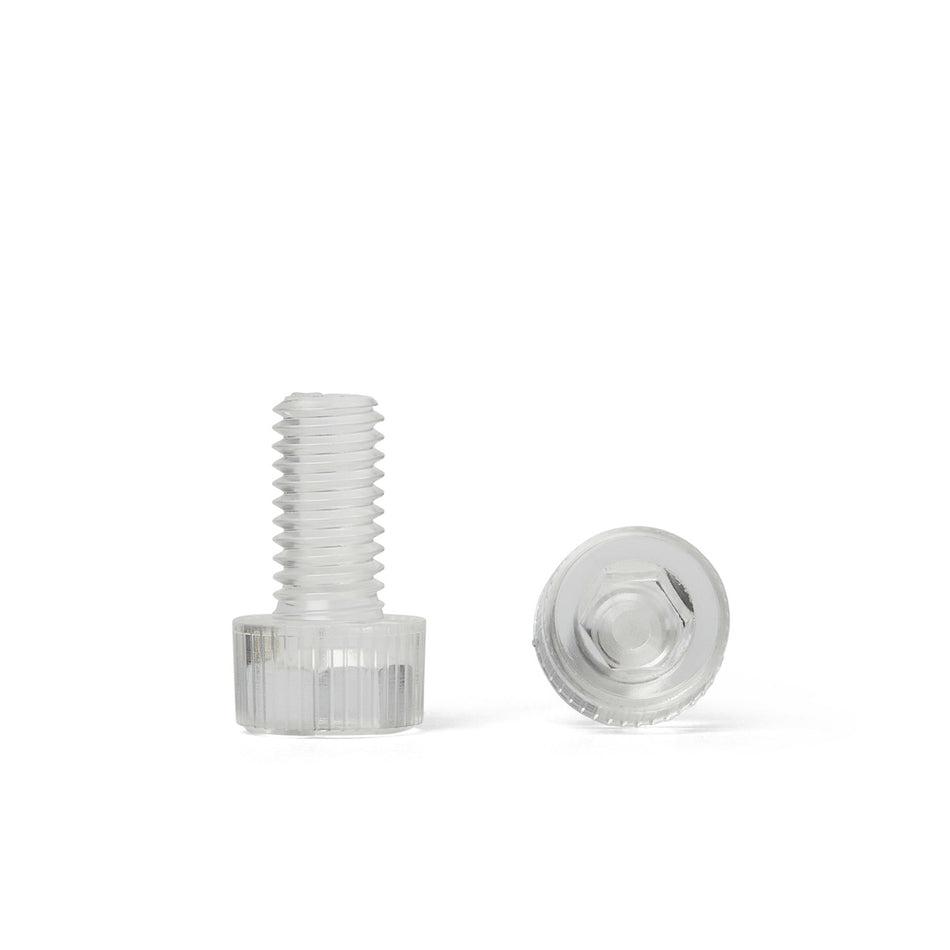 Tornillos de cabeza cilíndrica de policarbonato