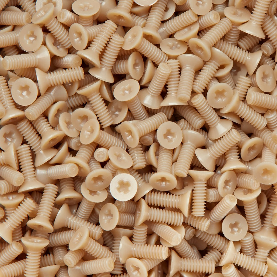 Microtornillos avellanados PEEK