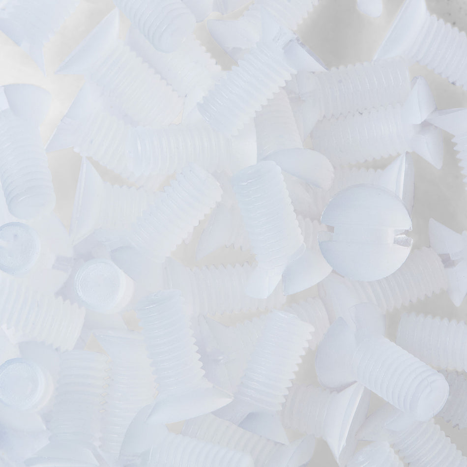 Tornillos avellanados PVDF