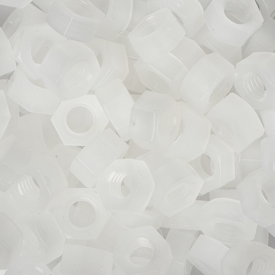 PVDF Kynar Hexagon Nuts - DIN 934