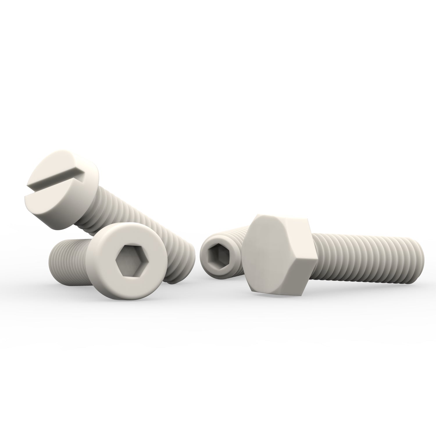Tornillos cerámicos personalizados